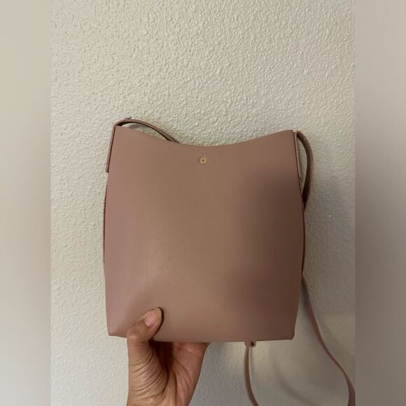 Samara Crossbody Shoulder Bag Purse Blush Pink - Picture 4 of 5